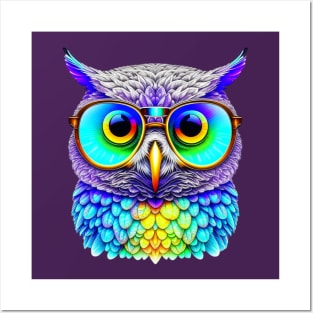 Cool Owl Posters and Art